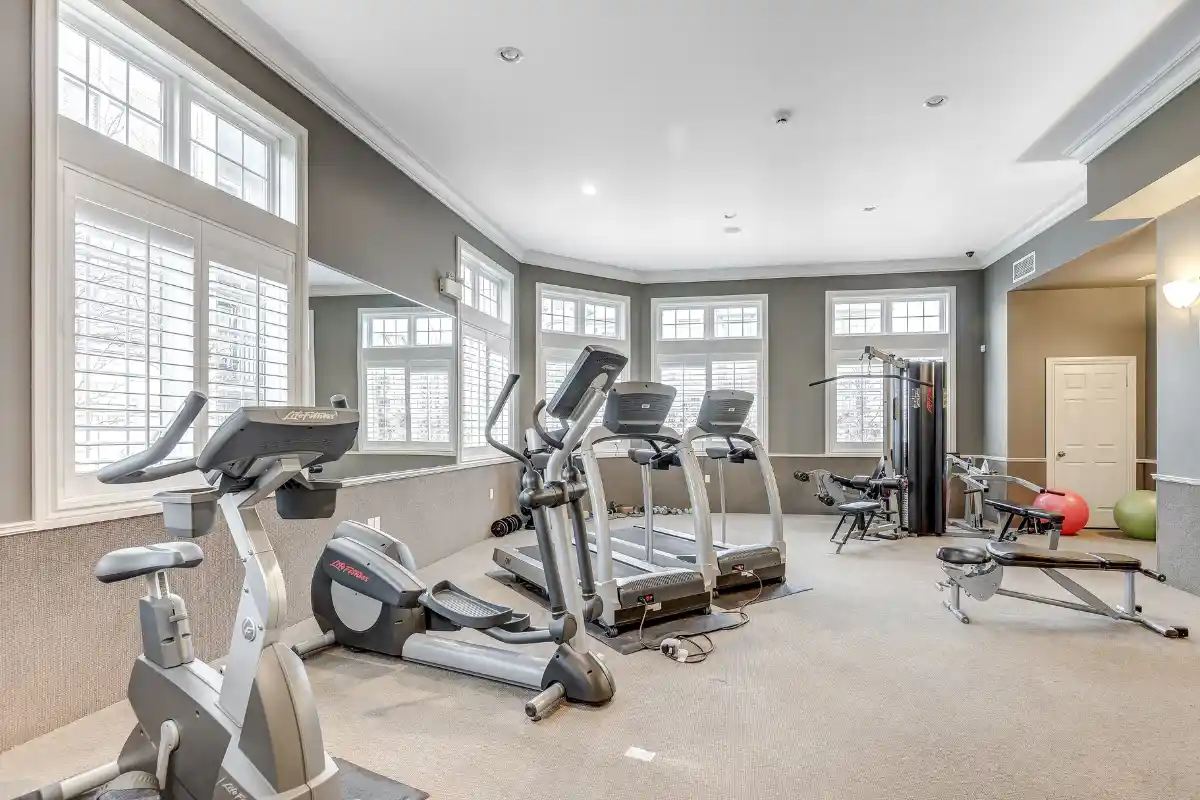 Fitness area.