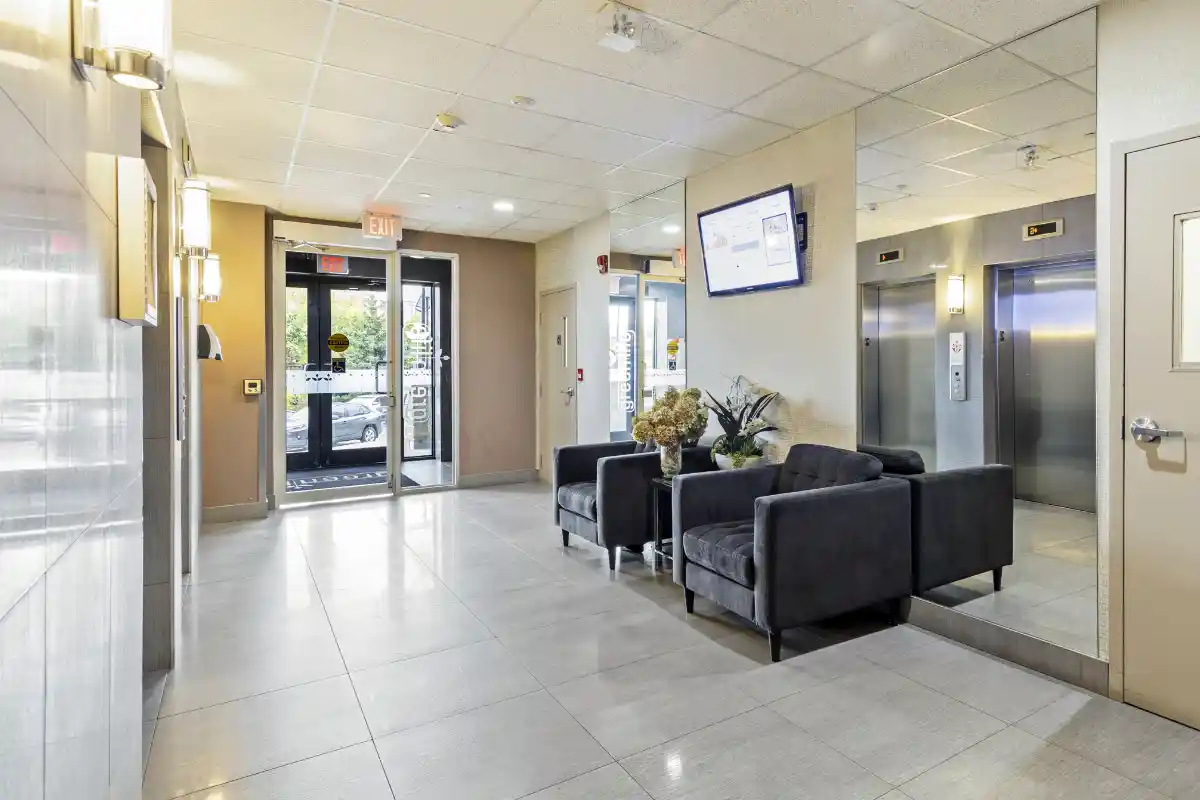 Lobby area.